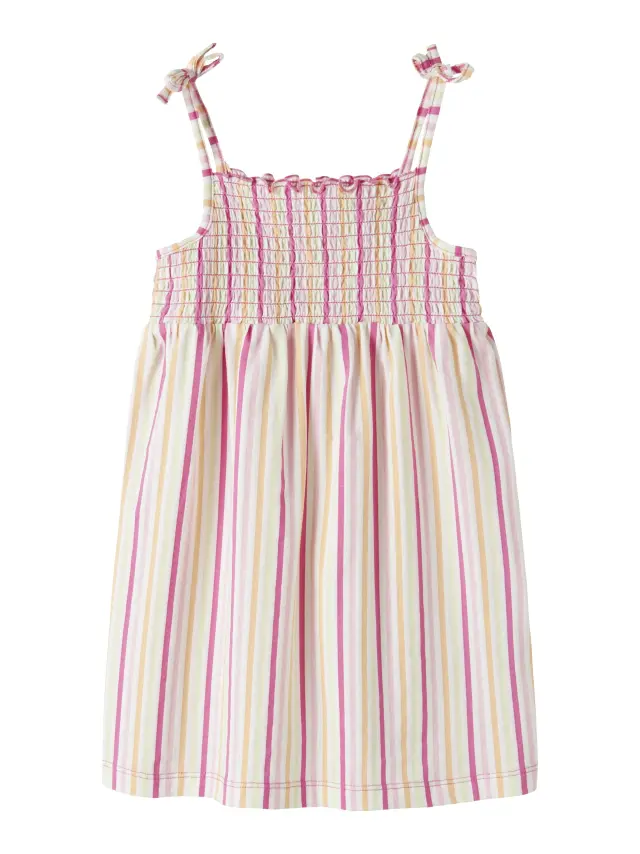 Name It Κοντό Φόρεμα κοριτσίστικο πλεκτό Ροζ NMFFILUAZ STRAP DRESS BOX - 13254652