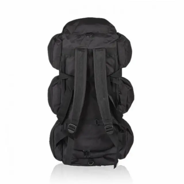 MIL-TEC BLACK COMBAT DUFFLE BAG TAP 98 LTR-ΣΑΚΟΣ ΜΕΤΑΦΟΡΑΣ ΜΑΧΗΣ 98 λίτρων - 01-Black-Μαύρο 3