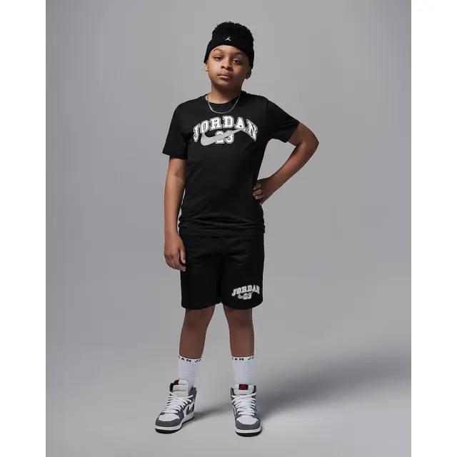 Jordan Flight MVP Jumpman 23 ΠΑΙΔΙΚΗ ΜΠΛΟΥΖΑ (95F052-023) - Μαύρο 2