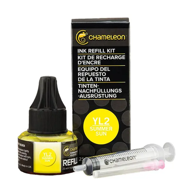 Μελάνι Επαναγεμίσματος Chameleon - YL2 Summer Sun - 25ml