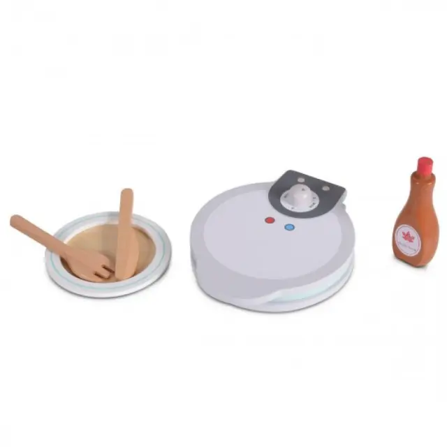 MONI TOYS - 4334 Wooden waffle set 13 pcs - 3800146221706 2