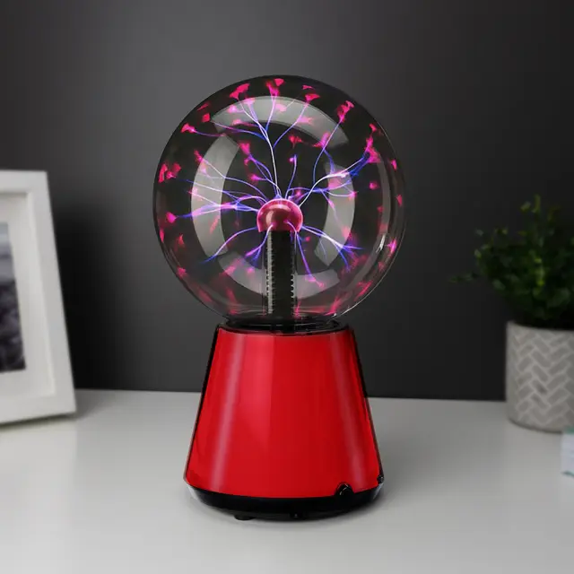The Source Red5 Διακοσμητικό Φωτιστικό: Colour Change Plasma ball 6'' 2