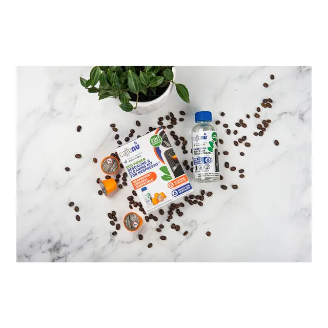 Caffenu KIT Καθαρισμού μηχανής Nespresso (4caps caffenu, 1x αφαλατικό Caffenu 200ml) 2