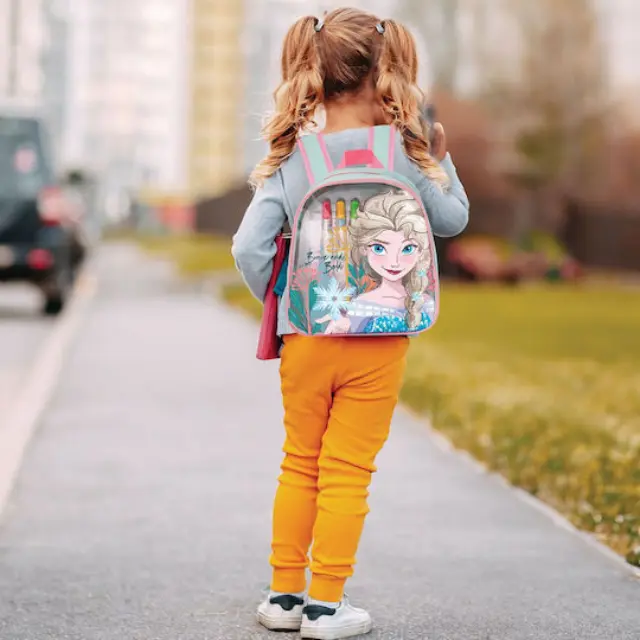 Disney Frozen Σετ Ζωγραφικής σε Backpack Δημιουργικό Παιχνίδι Ζωγραφικής (1023-68102) 2