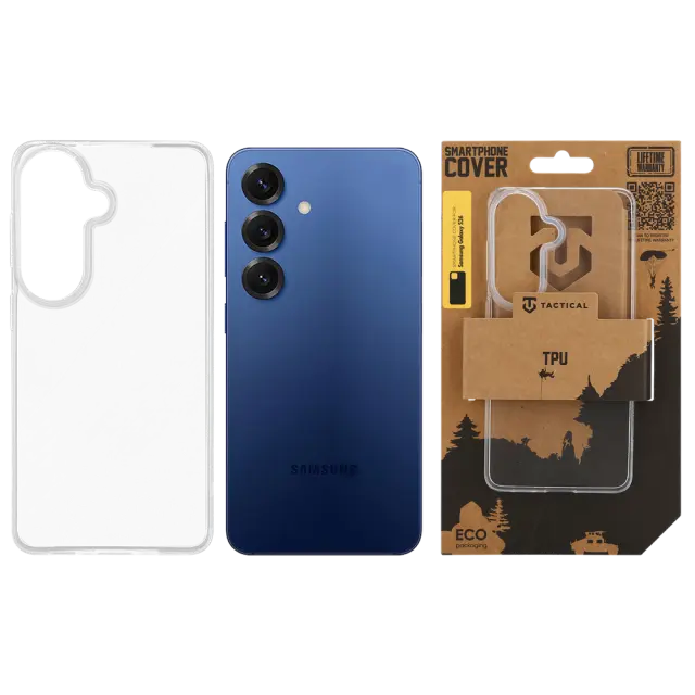 Tactical TPU Cover for Samsung Galaxy S26 Transparent 3