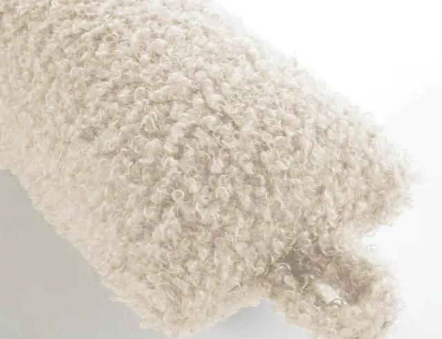Αεροστόπ Πόρτας Wooly Douceur d'intérieur με διαστάσεις 80x10cm - Natural 1612095 3