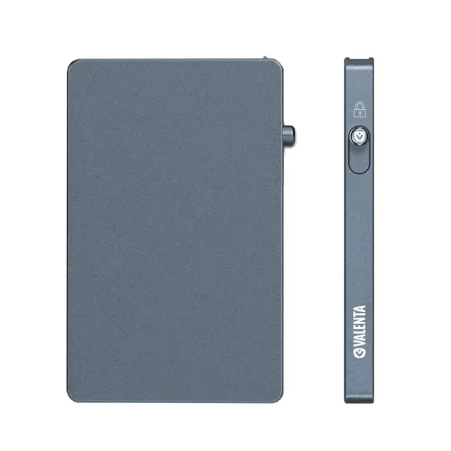 Valenta Πορτοφόλι Καρτών με RFID /Card Protector: MagSafe Aluminium(4 χρώματα) - Cool Grey 3