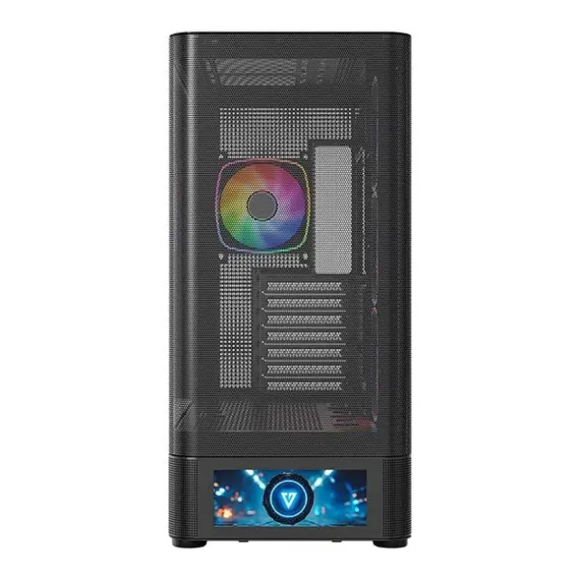 Modecom PC Case Volcano AQ500 ARGB Midi Tower Black (MC-A-AQ500-4FA-B) 3