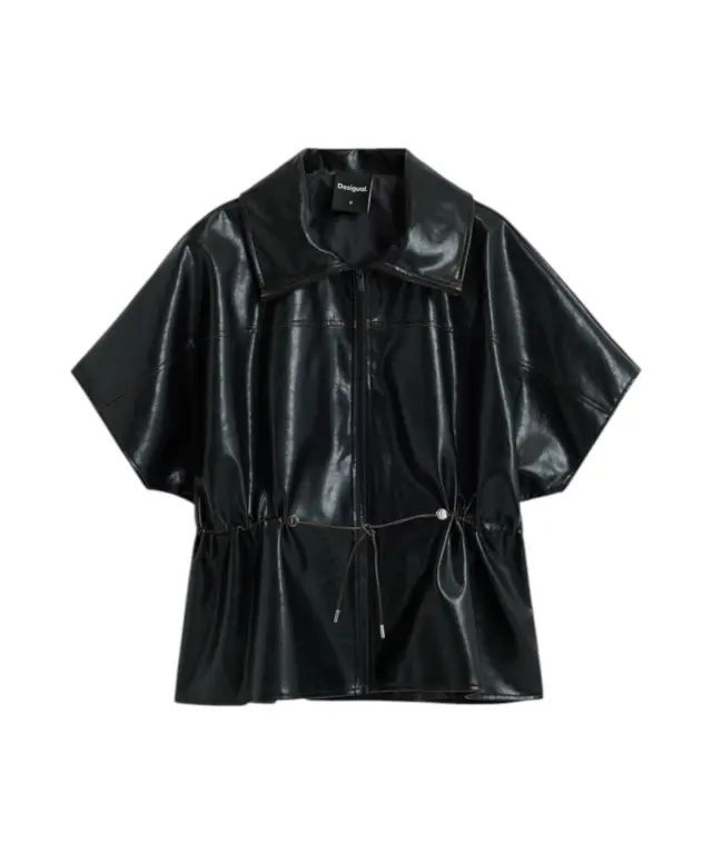 Desigual - Γυναικείο Πόντσο Richmond 26WAIP02-2000 Μαύρο - OneSize 3