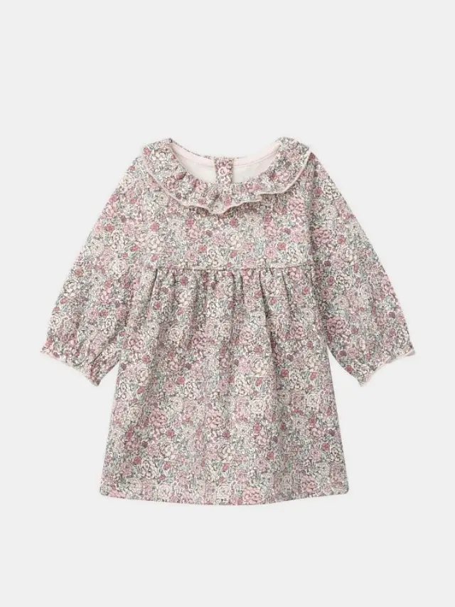 Βρεφικό Σετ για Κορίτσια Pink Florals ΡΟΖ 2