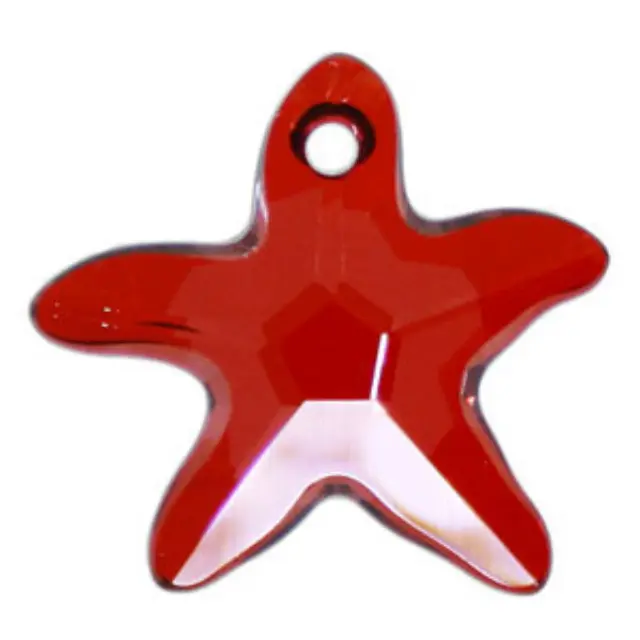 Swarovski 6721 Starfish Crystal Red Magma 16mm - 6τεμ