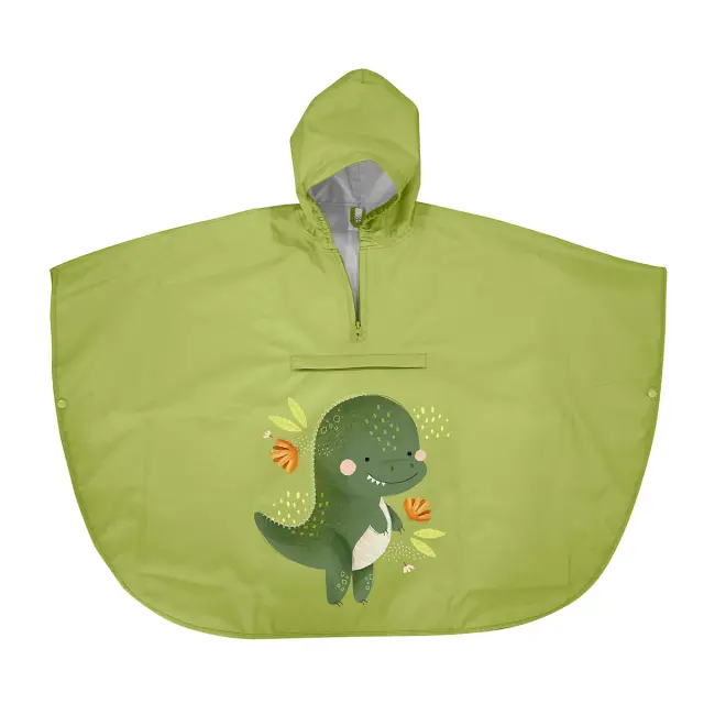 Sassi Παιδικό Αδιάβροχο Πόντσο με Κουκούλα Cracky The Dinosaur