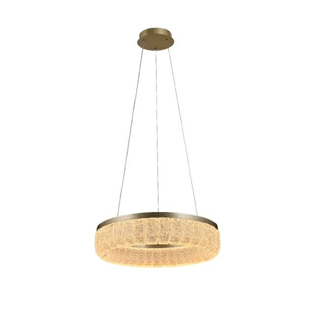 ΚΡΕΜΑΣΤΟ ΦΩΤΙΣΤΙΚΟ ACA HM251484G ΧΡΥΣΟ LED 36W 2700K-3000K-4000K IP20 D40XH120CM / HM251484G