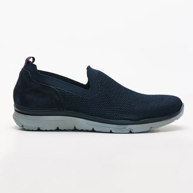 Imac Μοκασίνια-Loafers Ανδρικό ύφασμα flyknit Μπλέ IMA/551600 BLUE - 46