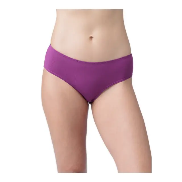DORINA Γυναικείο Slip Ara Brief - Διπλό Πακέτο, Χρώμα Μαύρο-Φούξια - S 2