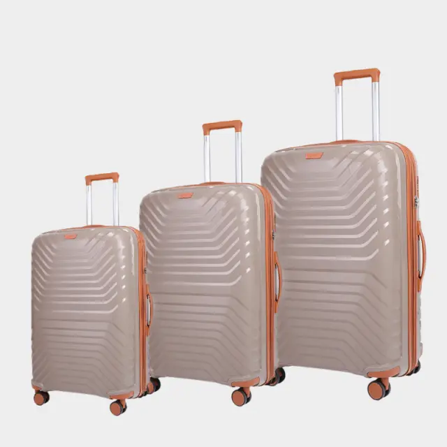Σετ Βαλίτσες Τριάδα 7000 Cardinal 56,5x24,5x37 cm + 66,5x27,5x45 cm + 76X32,5X51 cm μπεζ - One Size