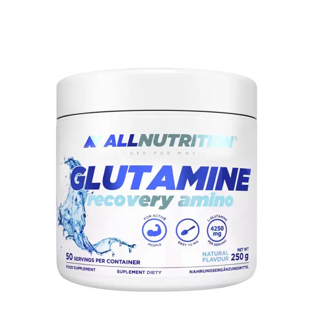 ALLNUTRITION Glutamine Recovery Amino Natural, 250 g