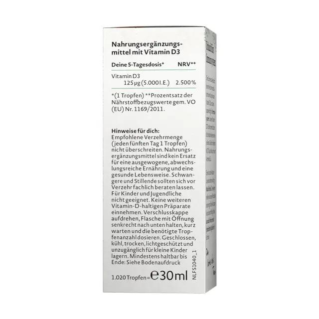 Nature Love Vitamin D3 5000 IU 2