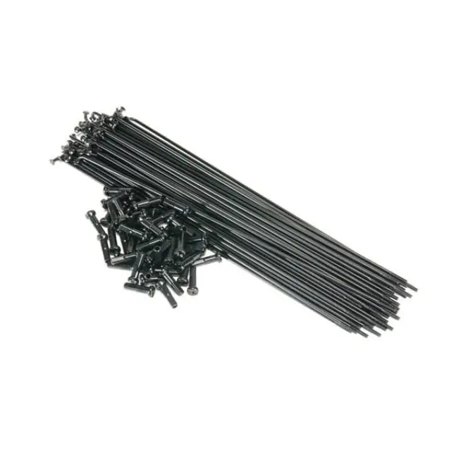 SALT SPOKES ΣΕΤ ΑΚΤΙΝΕΣ BMX 179mm BLACK 40τεμ