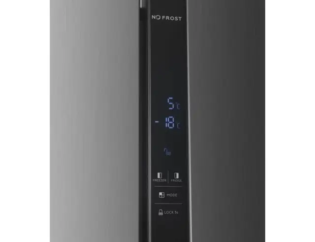 Ψυγείο Side by Side Heinner HSBS-H439NFXWDE++ Full No Frost, με Χωρητικότητα 439L, Ενεργειακή Κλάση Ε και Ύψος 177cm HSBS-H439NFXWDE++ 2