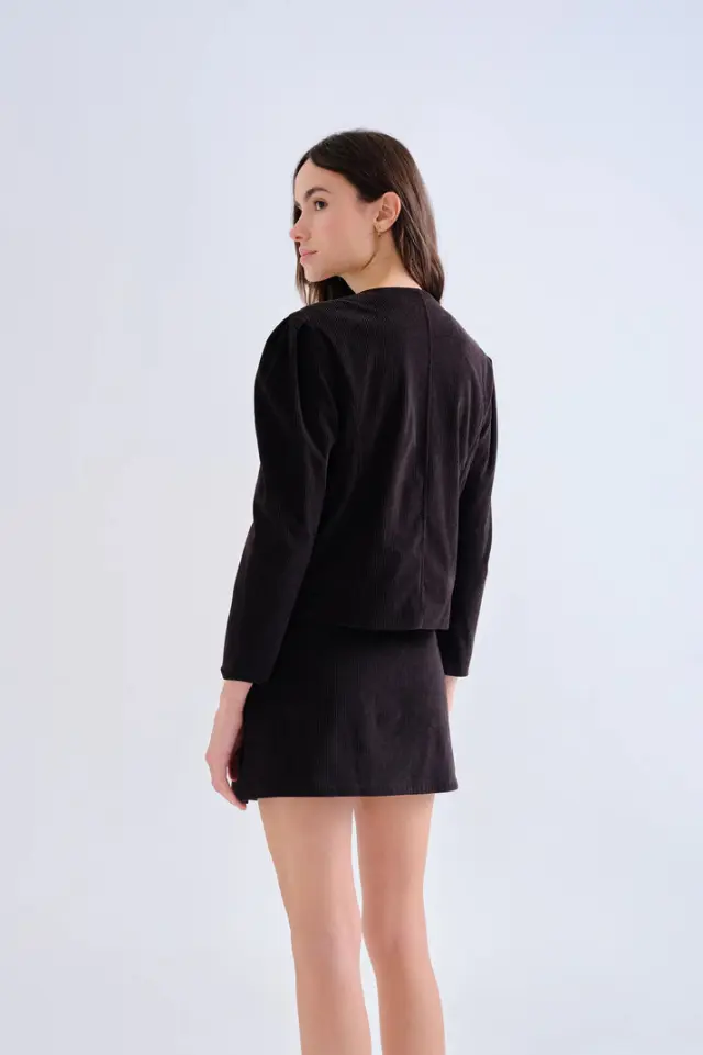 COMPANIA FANTASTICA CORDUROY JACKET(63C/11042 BLACK) - M 2