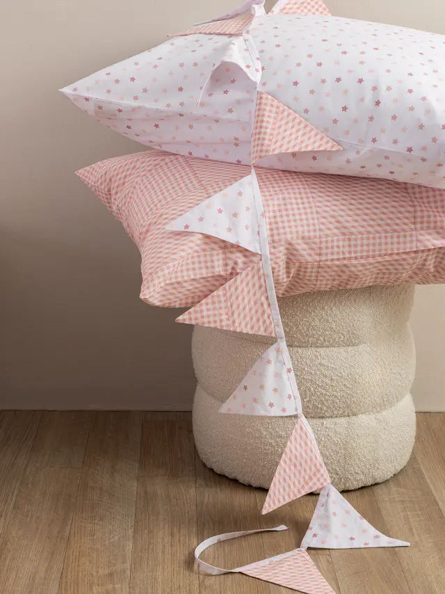 Palamaiki Διακοσμητικά σημαιάκια Bon Bon 240cm BB100-BB101 ROSE 2