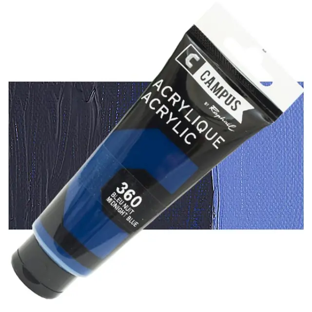 Ακρυλικό Raphael Campus - 360 Midnight Blue - 100ml