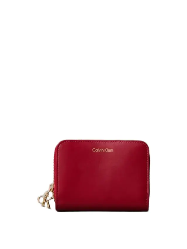 Calvin Klein γυναικείο δερμάτινο πορτοφόλι με φερμουάρ LV04F1075G-2