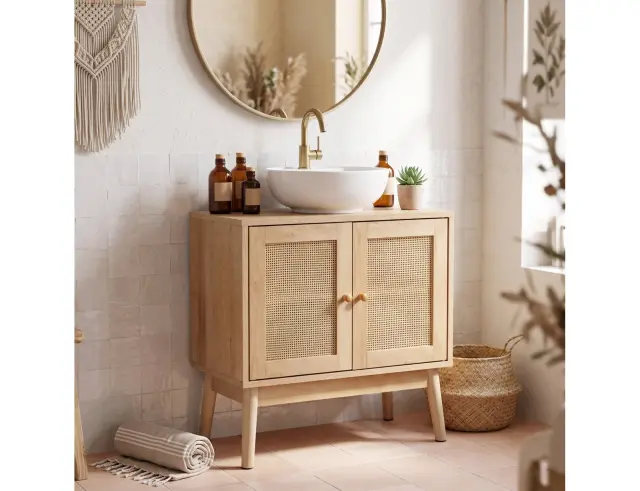 Έπιπλο Μπάνιου Bali Home Deco Factory για νιπτήρα με διαστάσεις 60x30x70cm HD0227