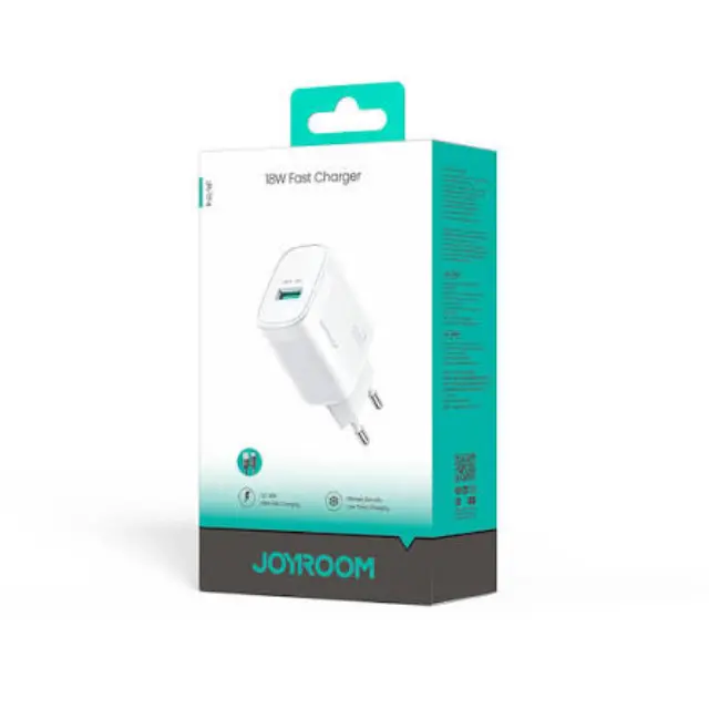 Joyroom® Φορτιστής με USB-A Θύρα 18W- White 3