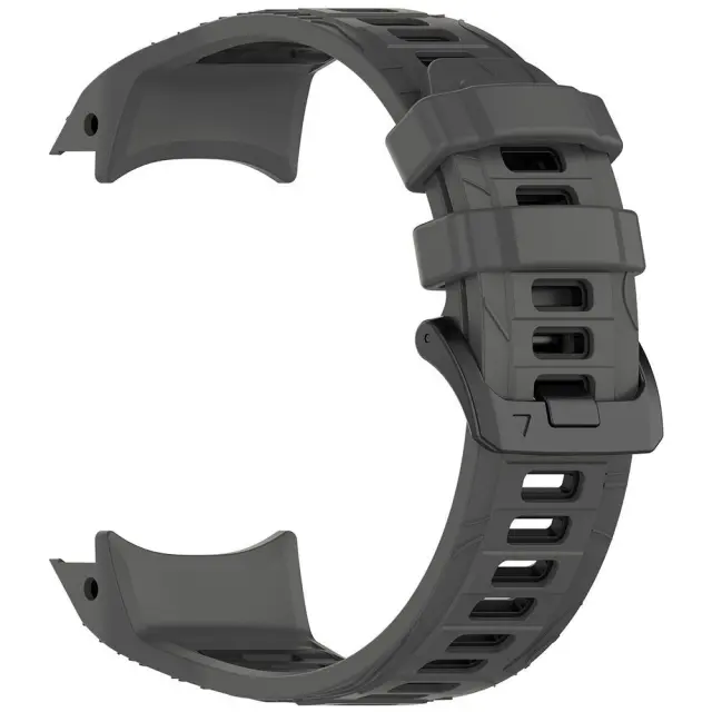 Techsuit® Λουράκι Σιλικόνης για Garmin Instinct 3 50mm/Instinct 3 50mm Solar- Grey 2