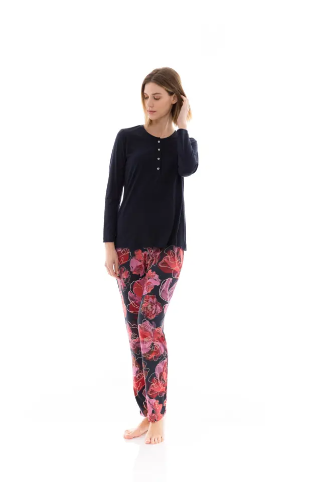 W1368 - Type - PYJAMA MAGENTA FLOWER 2