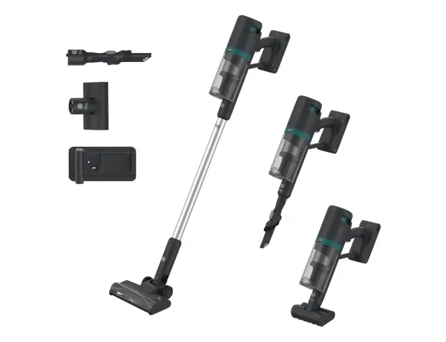Επαναφορτιζόμενη Ηλεκτρική σκούπα Stick Stick 2 σε 1 Hoover HFG10P 011 με ισχύ 200W και χωρητικότητα κάδου 0.55L - Blue Grey 39401084