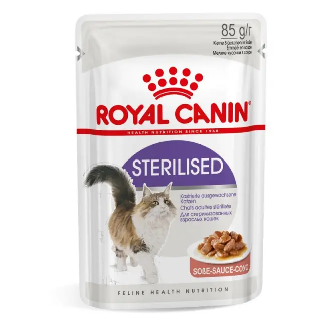 Royal Canin Υγρή τροφή για Στειρωμένες γάτες Gravy 85gr