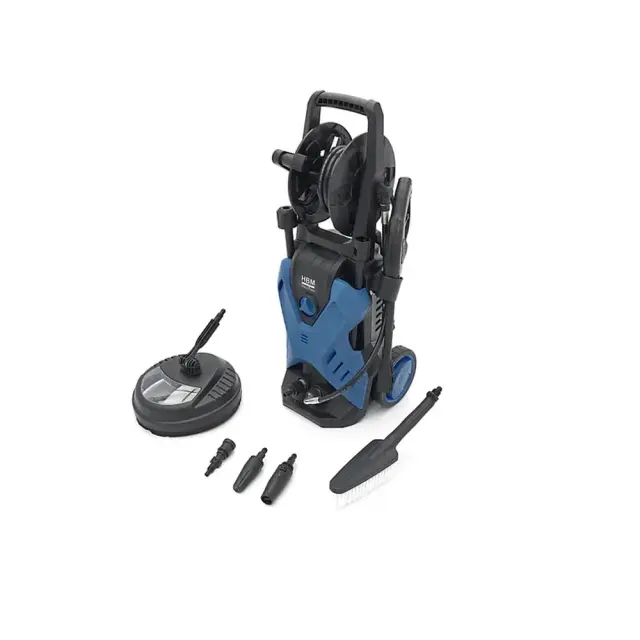 Πλυστικό Μηχάνημα Υψηλής Πίεσης HBM 10822 2200W / 165 Bar (Με Καθαριστή Δαπέδων, Βούρτσα & Τούρμπο Μπεκ)