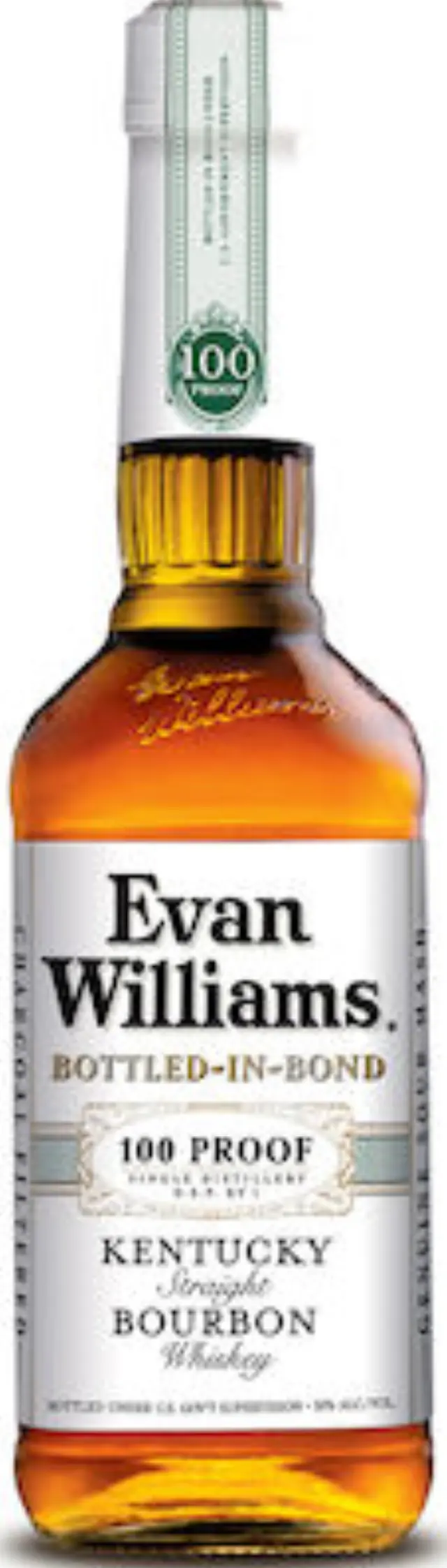 EVAN WILLIAMS BOTTLED-IN-BOND WHISKEY 700ML