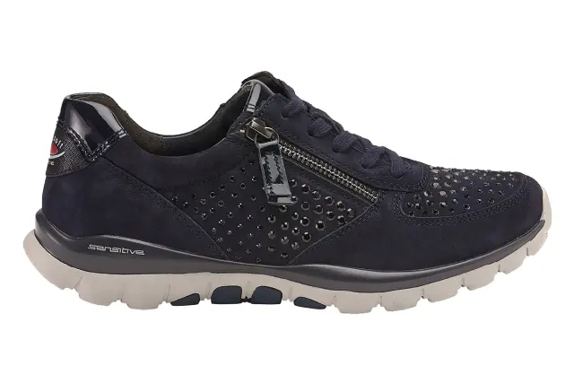 Gabor Sneakers Γυναικείο δέρμα Nubuck Μπλέ GAB/76968 86-PAZIFIK - 36 3