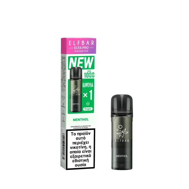 ELFBAR ELFA PRO V2 Prefilled Pod Menthol 2ml 20mg (1τμχ)