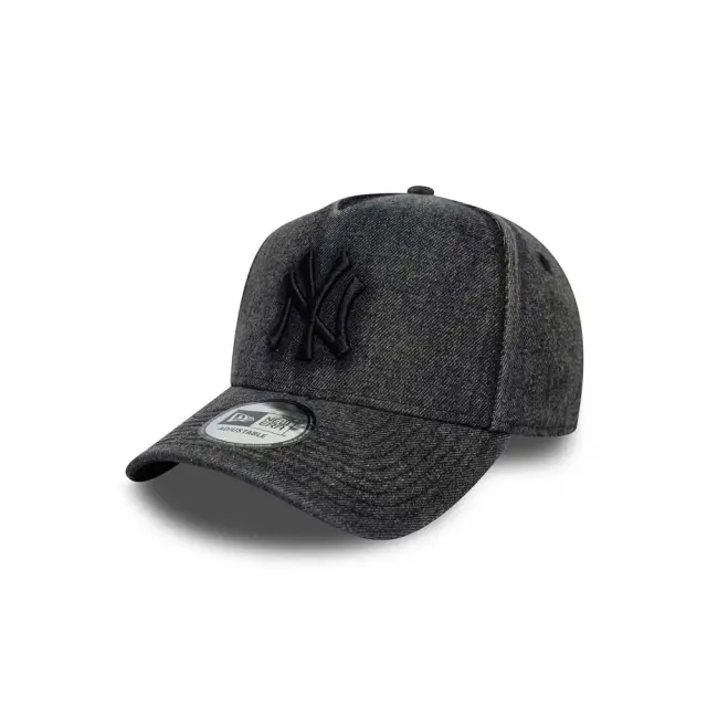 New Era Adult Denim Eframe MLB New York Yankees Cap Ανθρακί 60771822 (New Era) - One Size