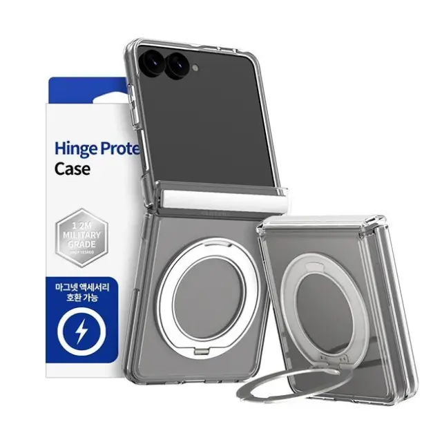 Araree Θήκη Κινητού Galaxy Z Flip 8 Duple 360 M Stand MagSafe Clear