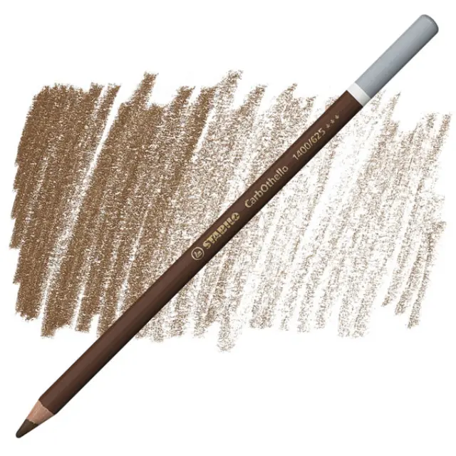 Μολύβι Παστέλ Stabilo CarbOthello - 1400/625 - Burnt Umber