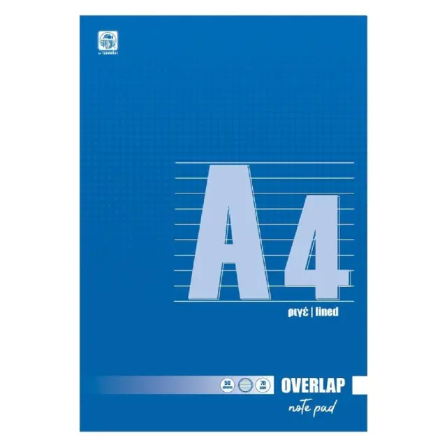 Typotrust Μπλοκ περφορέ Α4 ριγέ 50 φύλλων (62150) (TYP62150)