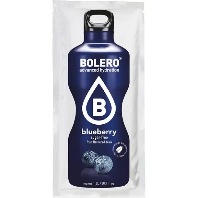 Bolero Stick Blueberry Χυμός Σε Σκόνη 12x3gr