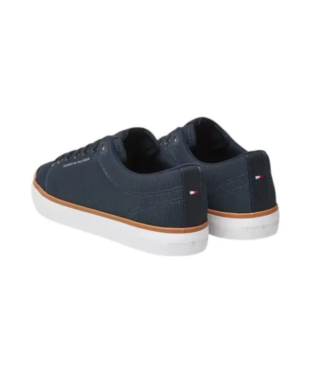 Tommy Hilfiger - Ανδρικά Sneakers Th CHi Vulc Core Low Ii Mesh FM0FM05513-DW5 Μπλε Σκούρο - 40 3