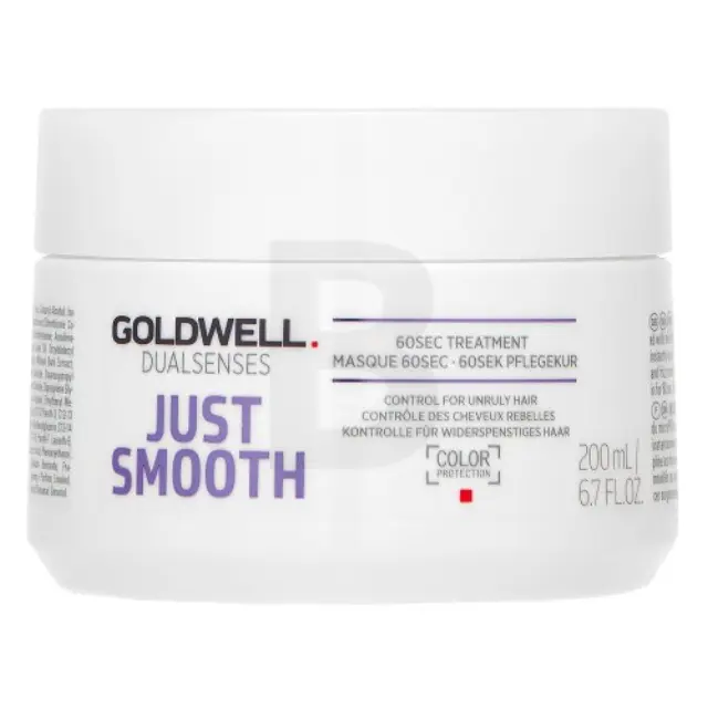 Goldwell Dualsenses Just Smooth 60sec Treatment smoothing mask for unruly hair 200 ml