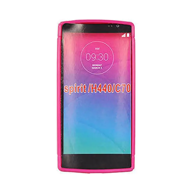 Θήκη Σιλικόνης S-Line Case Για LG Spirit Ροζ 2