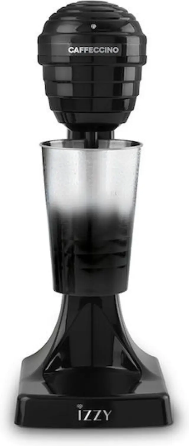 Izzy Caffeccino Φραπεδιέρα Επιτραπέζια 120W με 2 Ταχύτητες Μαύρη 2