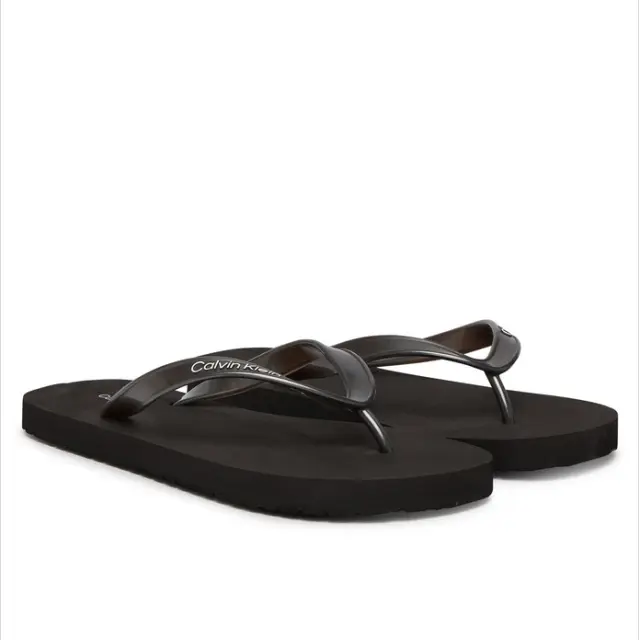 Γυναικείες Σαγιονάρες Calvin Klein HW0HW02956-0GJ Μαύρες Μαύρο - 37 2