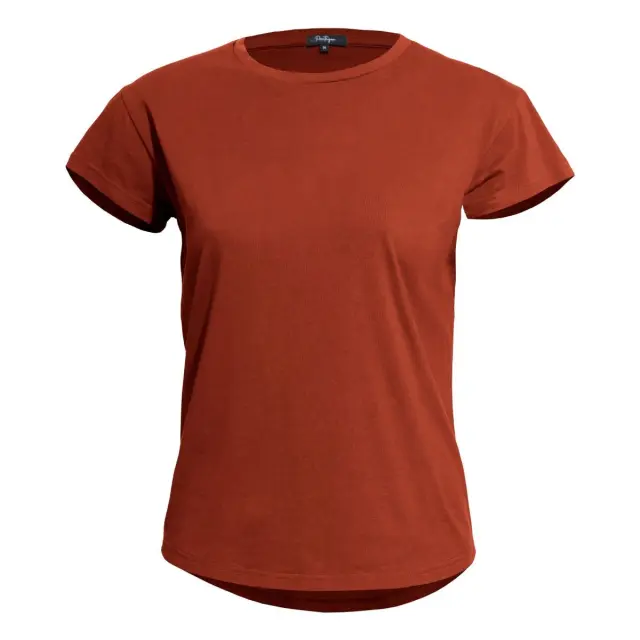 Pentagon Whisper Ladies Tee ''Blank'' T-Shirt-Γυναικείο Μπλουζάκι για Τακτική-Καθημερινή Χρήση - 74-Maroon Red-Κεραμιδί
