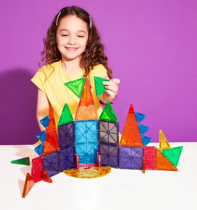 Magna-Tiles Μαγνητικά Πλακίδια Combo 46 Κομμάτια (3+ ετών) 244046 2